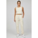Drop Season 2 pantalone in felpa in cotone con stampa logo SS26W503 [c0e179d4]