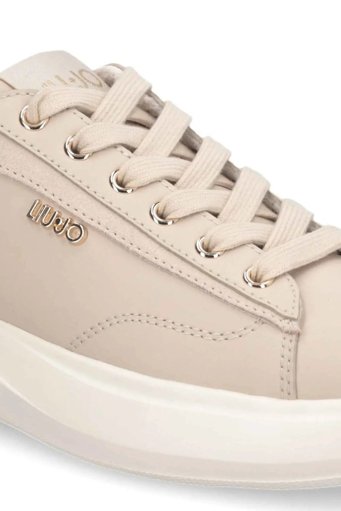 Liu Jo sneaker in suede con logo Casper 01 BA6069P0304 [79ce75af]