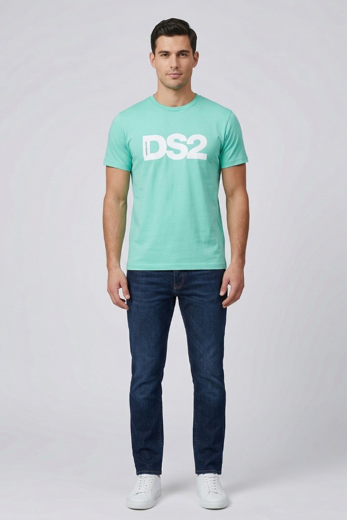 Drop Season 2 t-shirt girocollo in cotone SS26272 [4a14f28b]