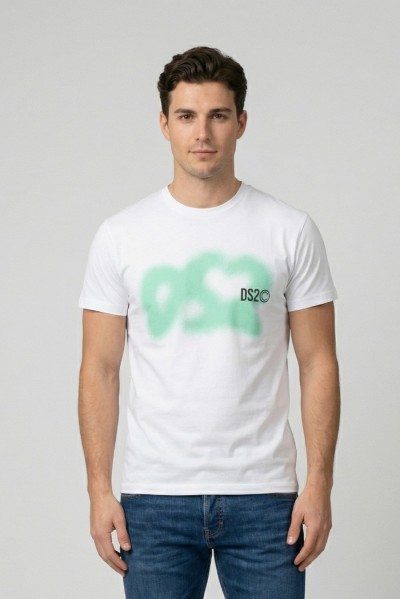Drop Season 2 t-shirt girocollo in cotone SS26223 [bb54ce1f]