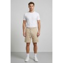 Drop Season 2 bermuda in cotone con logo in rilievo SS26206 [999b335e]