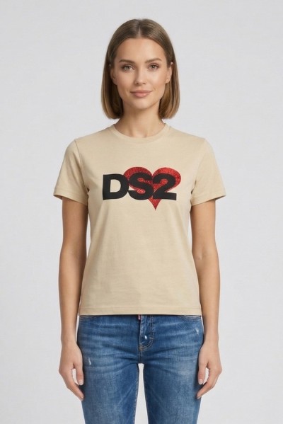 Drop Season 2 t-shirt girocollo in cotone SS26W563 [e8433969]