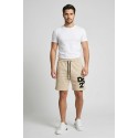 Drop Season 2 bermuda in cotone con logo in tessuto SS26230 [467dde88]