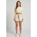 Drop Season 2 shorts in cotone felpato SS26W514 [473a799d]