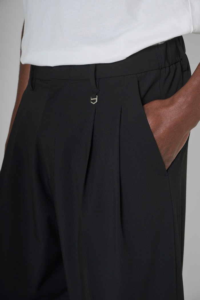 Antony Morato pantalone wide leg fit in viscosa elastica Leon mmtr00779-fa600288 [8946db4e]