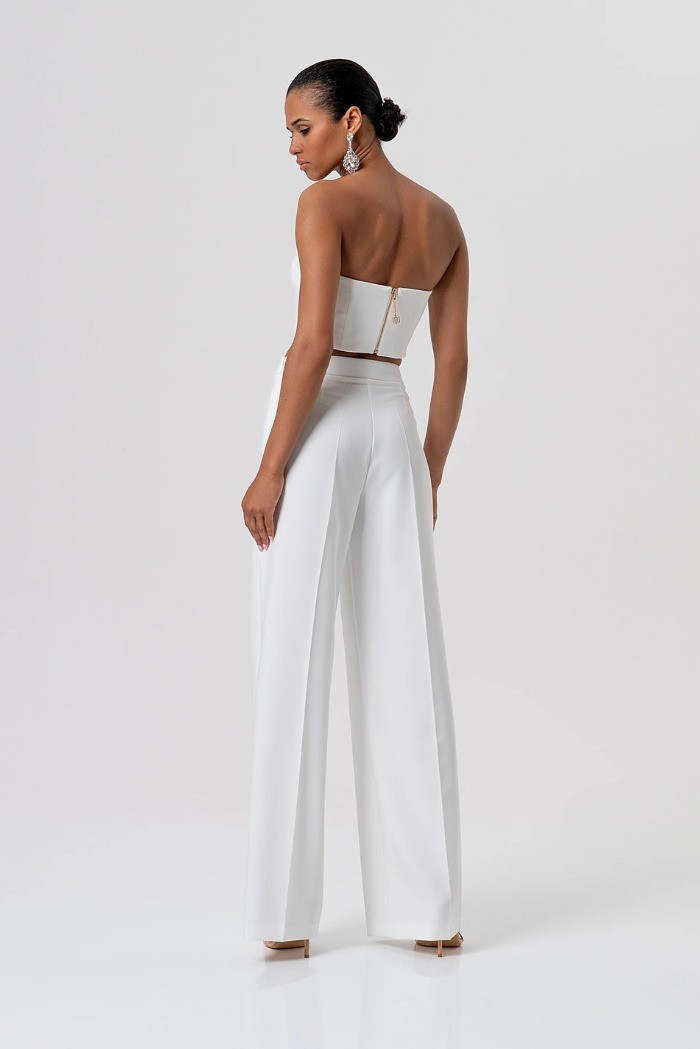 Fracomina pantalone flare a palazzo fq26sv3009w42901 [b5a77360]