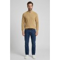 Urban Ring cardigan lupetto con zip in maglia inglese UR1100015 [422fc54a]
