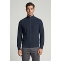 Urban Ring cardigan lupetto con zip in maglia inglese UR1100015 [93dc5a4c]