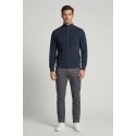 Urban Ring cardigan lupetto con zip in maglia inglese UR1100015 [fde7d845]