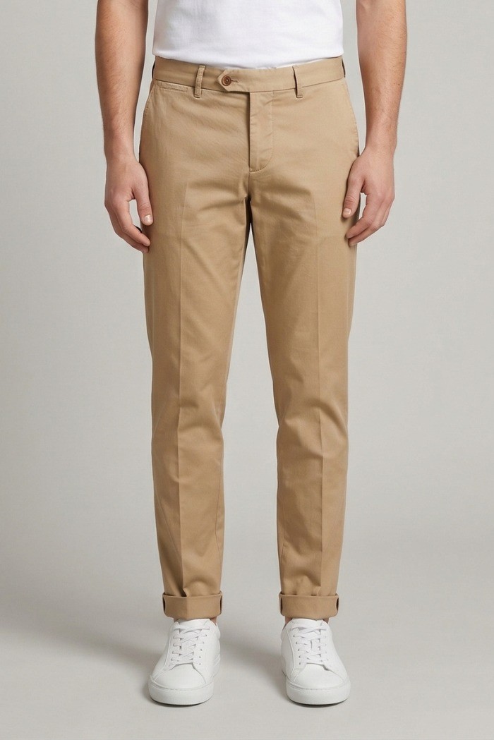 0 Construction pantalone chino in cotone stretch Beron-d/9sp Ber006-LS [4bc8b96f]