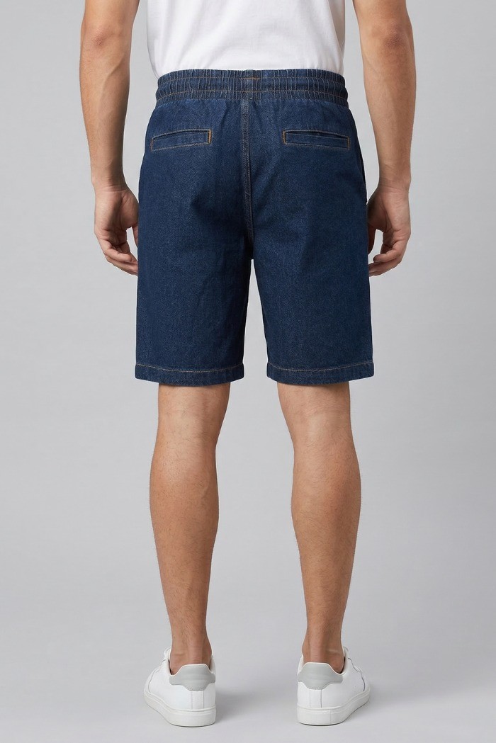John Richmon bermuda in denim di cotone Moropo UMP26217BE [fd4a85ad]