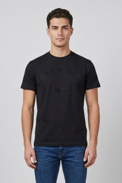 John Richmond t-shirt in jersey con strass Arturas UMP26329TS [c11593b0]