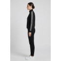 John Richmond felpa a zip con ripetizione logo Alkamar UWP26025FE [b07a4825]