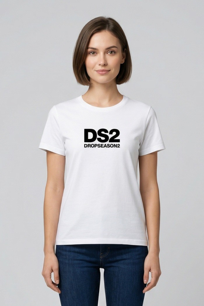 Drop Season 2 t-shirt girocollo in cotone SS26W544 [a4b74621]