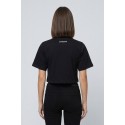 Drop Season 2 t-shirt cropped in cotone SS26W564 [de84c58d]