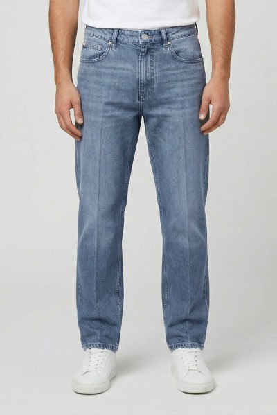 John Richmond jeans straight leg fit in denim Shakem UMP26219JE [5c61eebb]