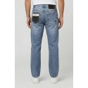 John Richmond jeans straight leg fit in denim Shakem UMP26219JE [8547adb6]