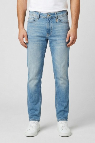 John Richmond jeans slim tapered fit in denim di cotone Sibby UMP26222JE [344336fa]