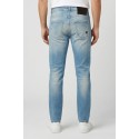 John Richmond jeans slim tapered fit in denim di cotone Sibby UMP26222JE [ed6575f7]