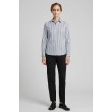 PDK camicia rigata in misto cotone stretch 056964 [ba029f64]