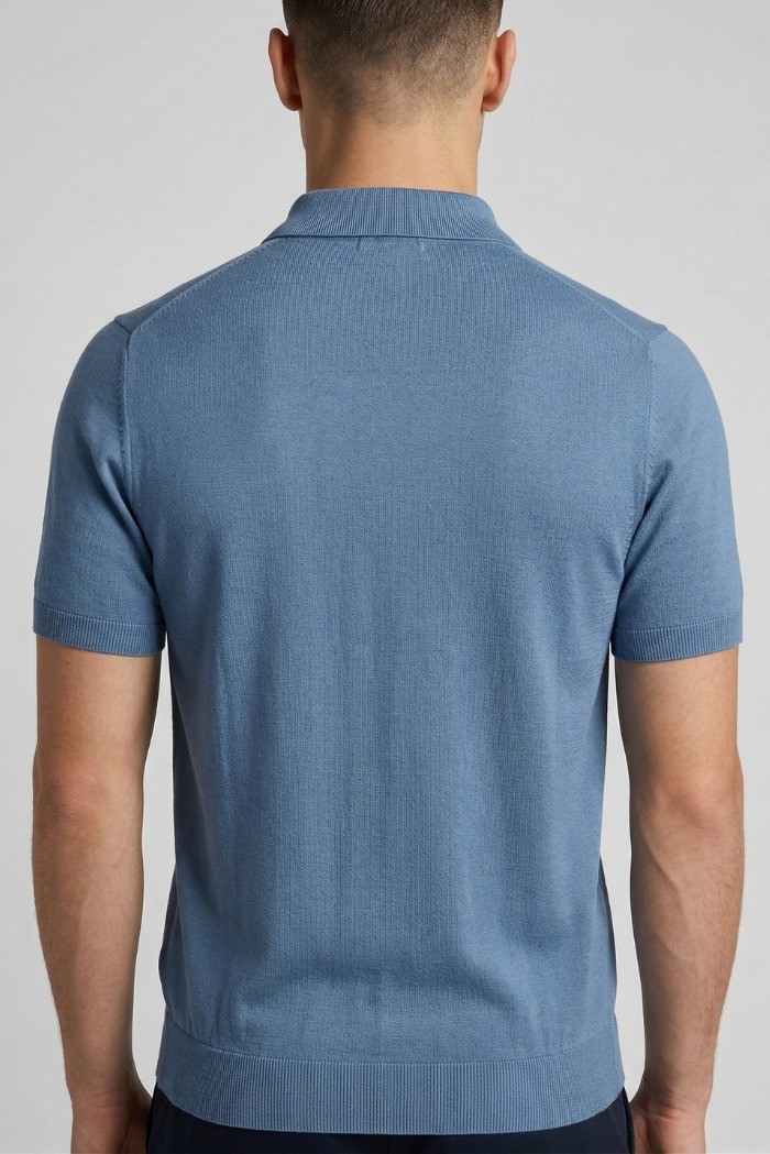 Nerovago polo maglia in cotone 660103-NV [37ac6ed0]