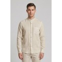 Urban Ring camicia coreana in misto lino e cotone UR1130002 [9d749460]