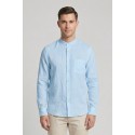 Urban Ring camicia coreana in misto lino e cotone UR1130002 [2aeef9bc]