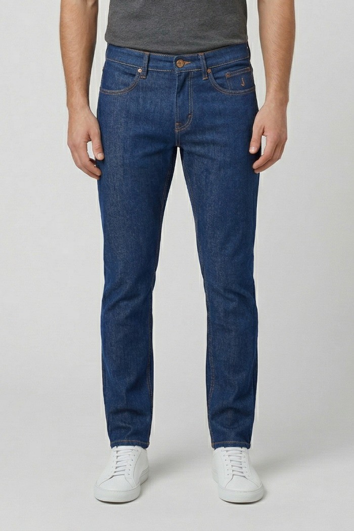 Jeckerson jeans slim fit in denim Jordan pe26juppa078jorda001-d141 [27a52f9e]