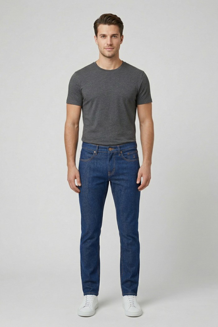 Jeckerson jeans slim fit in denim Jordan pe26juppa078jorda001-d141 [499ead97]