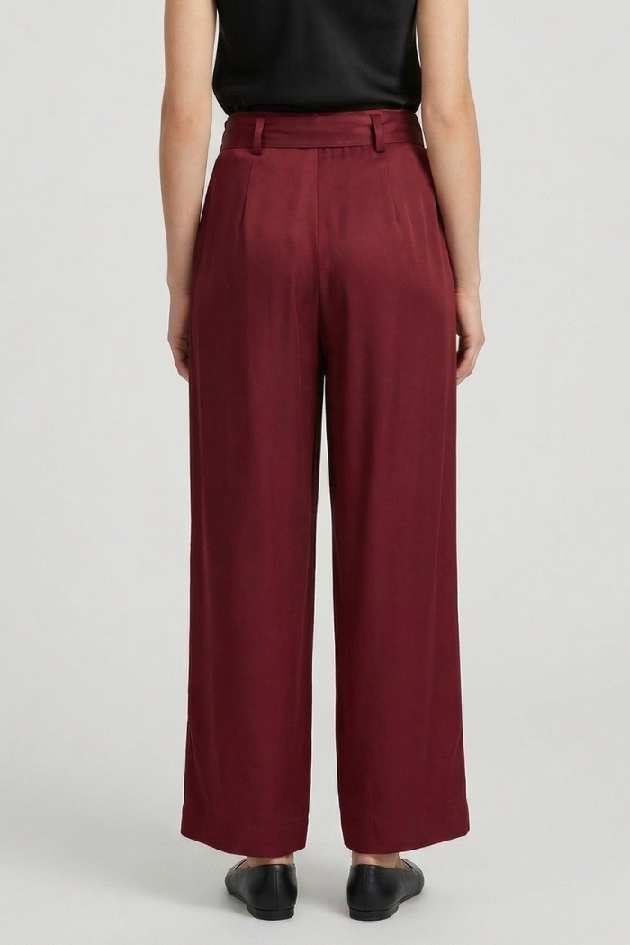 Markup pantalone ampio in twill di viscosa MW1650127 [af7fb3c0]