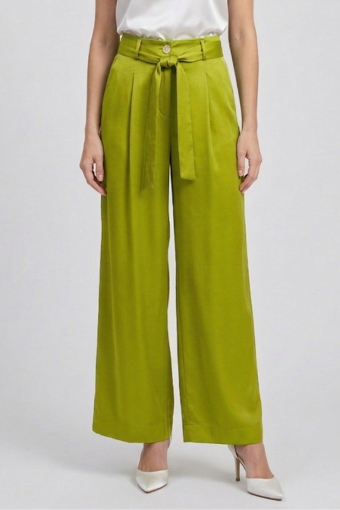 Markup pantalone ampio in twill di viscosa MW1650127 [e605654b]