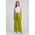 Markup pantalone ampio in twill di viscosa MW1650127 [883ee742]