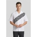 Drop Season 2 camicia collo bowling con stampa logo SS26260 [fdcd0cab]