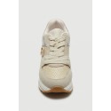 Liu Jo sneaker platform in suede e laminato Maxi Wonder 98 BA6013PX813 [43948b98]