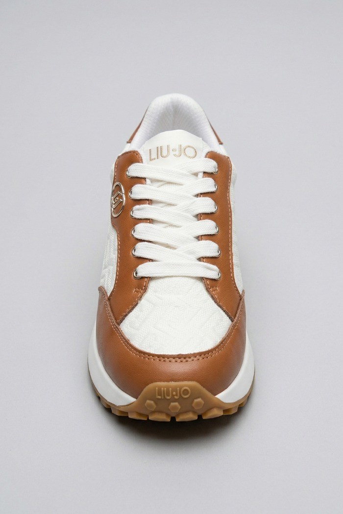 Liu Jo sneaker in pelle e canvas Lolo 20 BA6041PX806 [bb8bc082]