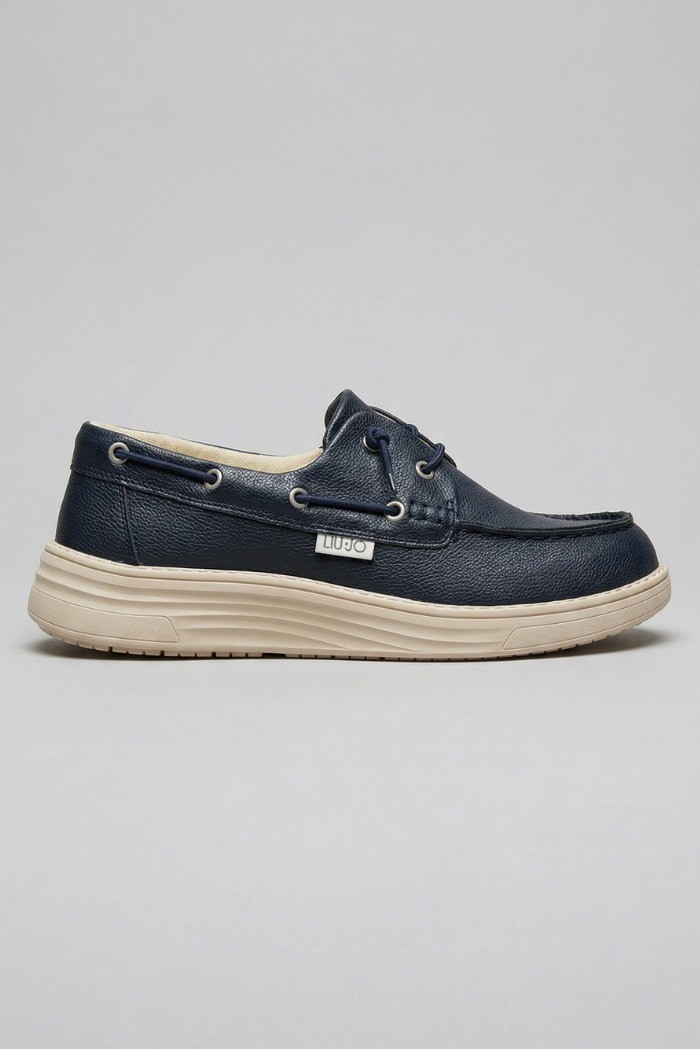 Liu Jo mocassino casual in pelle martellata Riva 01 7B5007PX108 [633ae3bd]