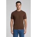 Nerovago maglia girocollo mezza manica punto links 661101-NV [15b9e40f]