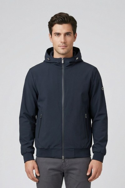Markup giubbino in softshell con cappuccio MK1940012 — 805219040078145_1