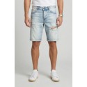 Drop Season 2 bermuda in denim di cotone stretch SS26D21 [c3acb101]