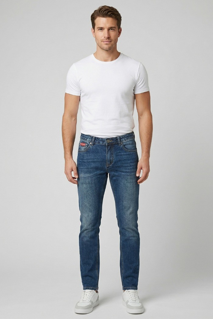 Icon jeans slim fit in denim Rhode Island IUPRED001 [248d8d89]