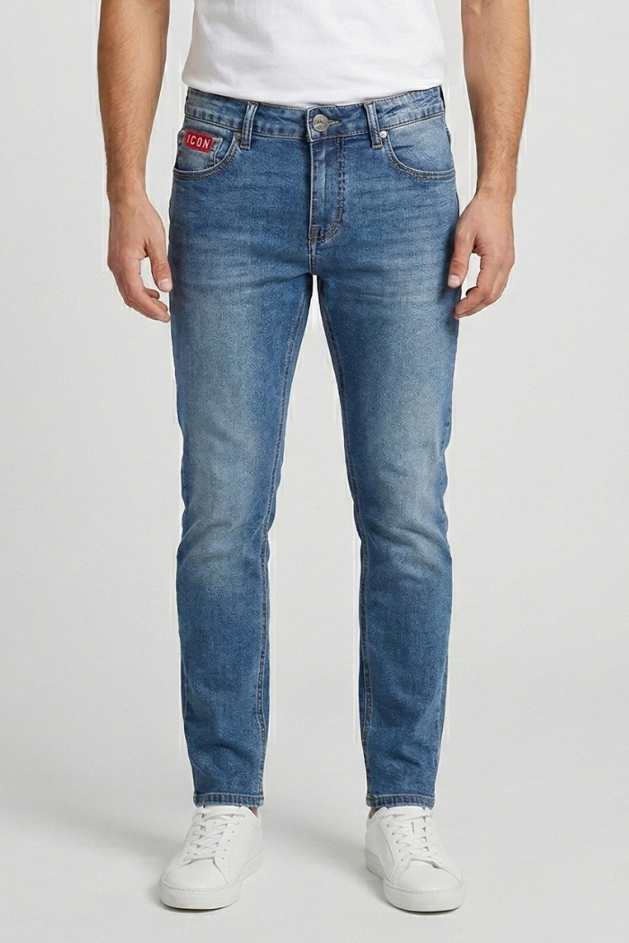 Icon jeans slim fit in denim Rhode Island IUPRED005 [1762b70f]