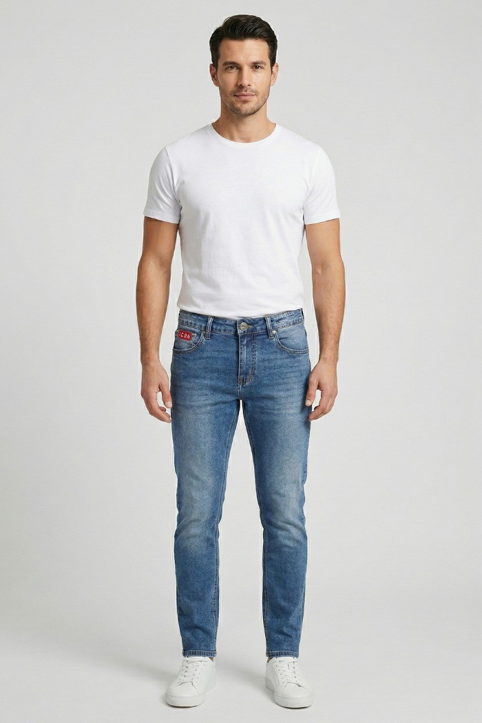 Icon jeans slim fit in denim Rhode Island IUPRED005 [79593506]