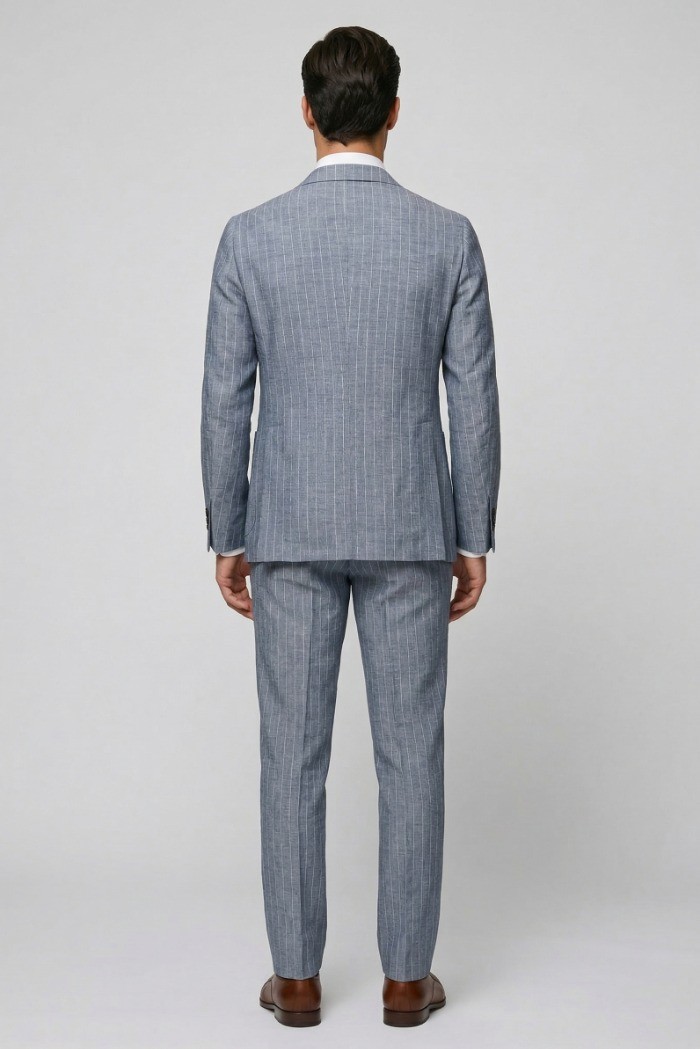 Privat Fashion abito gessato in poliviscosa Gualtieri-abs712/r [14758406]