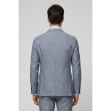 Privat Fashion abito gessato in poliviscosa Gualtieri-abs712/r [a638021c]