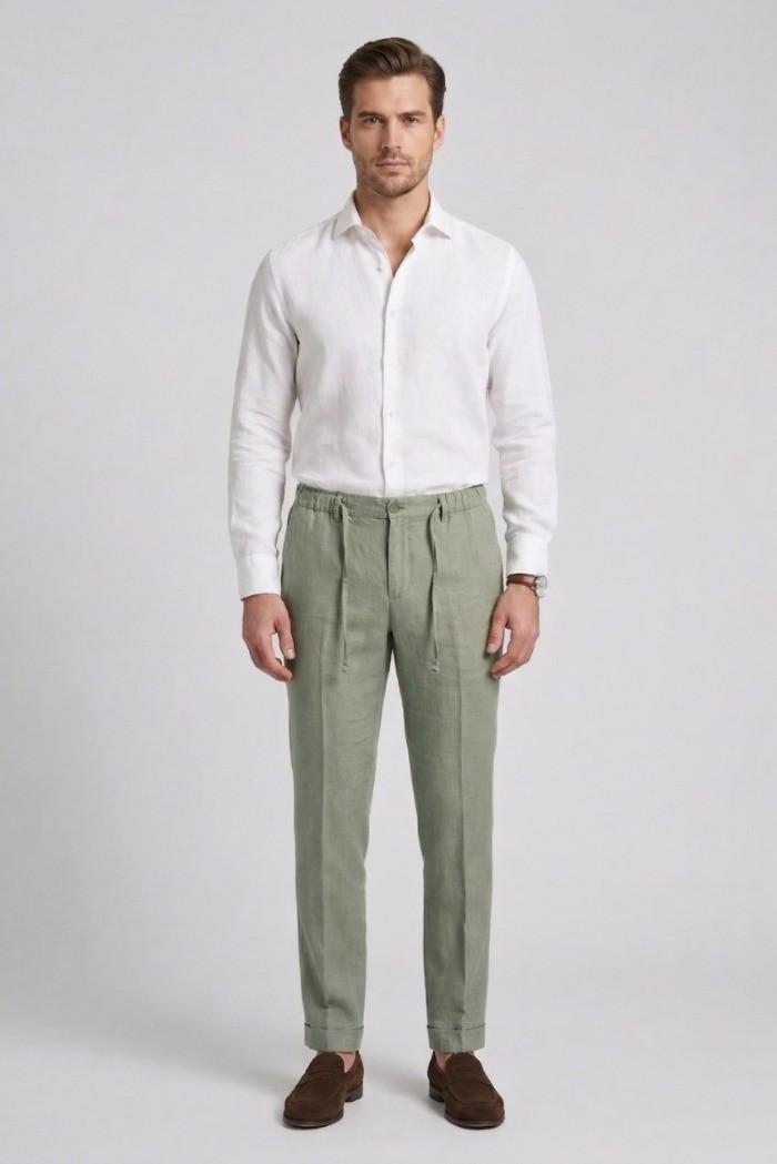Squad2 pantalaccio in lino Askygold [1afb0f16]