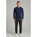 Nerovago maglia girocollo in cotone 660001-NV [20e15e89]