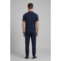 Nerovago polo maglia con collo derby e contrasti 661033-NV [96bb3898]