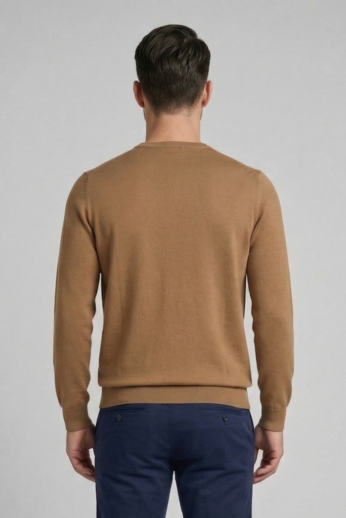 Nerovago maglia girocollo in cotone extrafine 661021-NV [3792b951]
