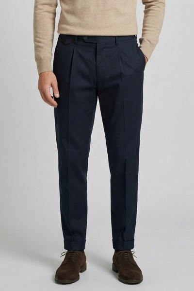 Markup pantalone con pences in cotone stretch MK1950129 — 805219040078151_1