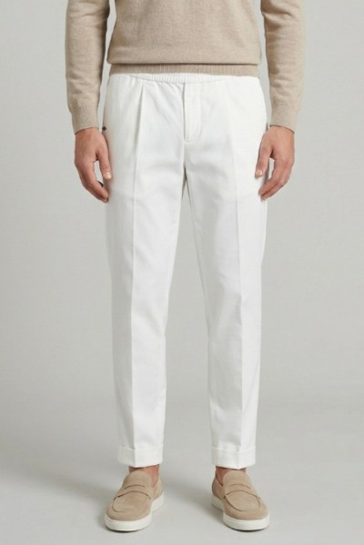 Markup pantalone wide leg in misto lino e cotone MK1950179 — 805219040078152_1